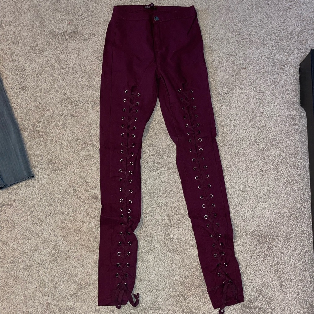 Maroon pants